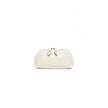 Portfard piele -  Solaresse - bej - 17 x 5 x 9 cm