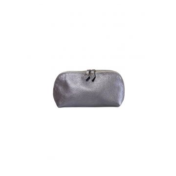 Portfard piele -  St. Tropez - gri sidef - 23 x 8 x 14 cm