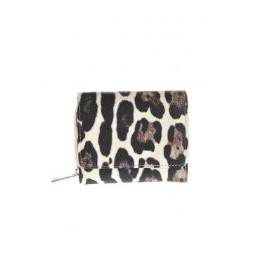 Portofel cu model animal print -  Paris