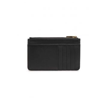 Portofel dama  Etui carduri - negru - plastic - OS