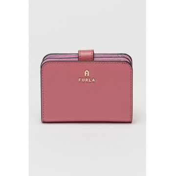 Portofel din piele Camelia Compact