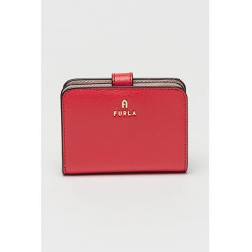 Portofel din piele Camelia Compact
