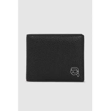 Portofel pliabil cu aspect granulat K/Icon