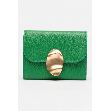 Portofel pliabil de piele cu protectie RFID