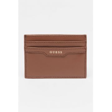 Portcart de piele cu logo Portcart de piele cu logo