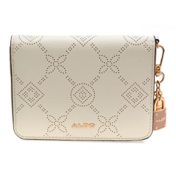 Portofel ALDO alb, MUNYA 270, din piele ecologica