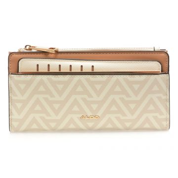 Portofel ALDO alb, OCOISSA 121, din piele ecologica