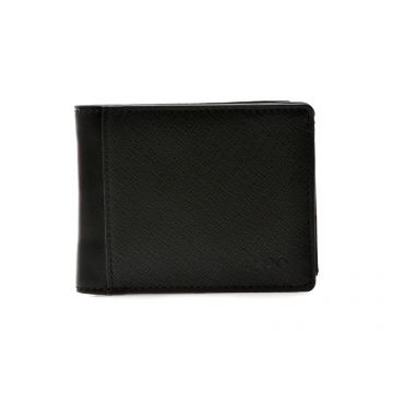 Portofel ALDO negru, BANMOOR 007, din piele ecologica