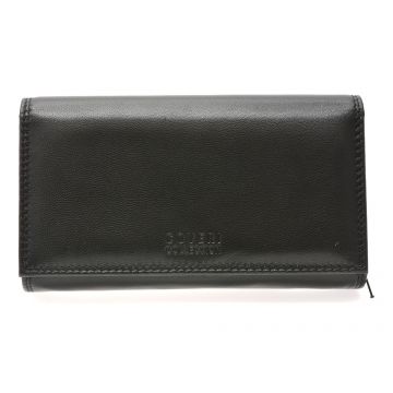 Portofel COVERI COLLECTION negru, 808155, din piele naturala