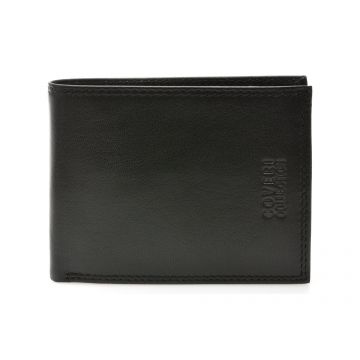 Portofel COVERI COLLECTION negru, 808292, din piele naturala