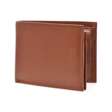 Portofel COVERI maro, 408293, din piele naturala