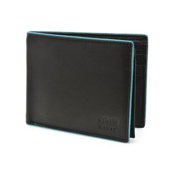 Portofel COVERI negru, C1121, din piele naturala