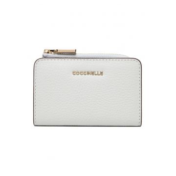 Portofel dama -  alb - din piele naturala - universal Portofel dama -  alb - din piele naturala - universal