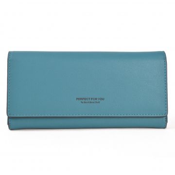Portofel dama, Kaly PT603, model albastru Portofel dama, Kaly PT603, model albastru