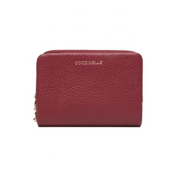 Portofel dama -  rosu - din piele naturala Portofel dama -  rosu - din piele naturala