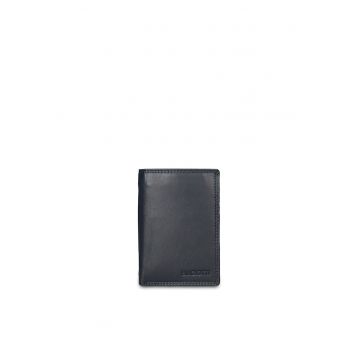 Portofel de piele Astrea Prime - Bleumarin