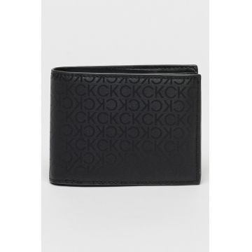 Portofel de piele ecologica cu model logo Portofel de piele ecologica cu model logo