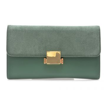 Portofel EPICA verde, 830003, din piele ecologica