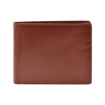 Portofel maro, 4450, din piele naturala