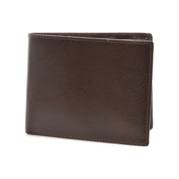 Portofel maro, 5021, din piele naturala