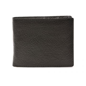 Portofel negru, GS8009, din piele naturala