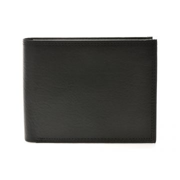 Portofel negru, OP8411, din piele naturala