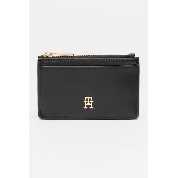 Set de portcart si breloc - Negru