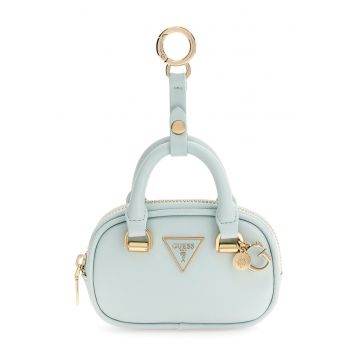 Breloc cu etui cu fermoar - Albastru glaciar