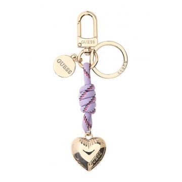 Breloc cu logo - Rosu/Lila pal