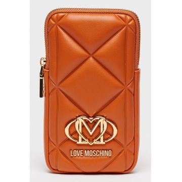 Husa de telefon cu logo - Portocaliu inchis