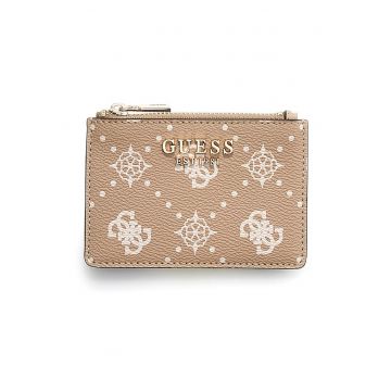 Portcart cu logo Carrie - Maro deschis