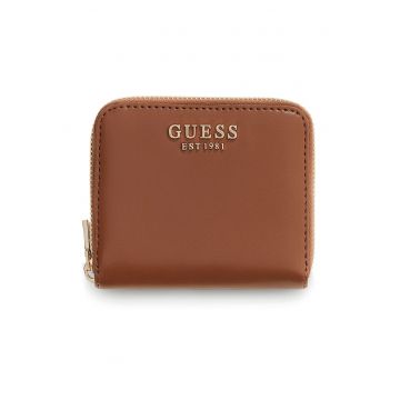 Portofel cu fermoar Laurel - Maro cognac