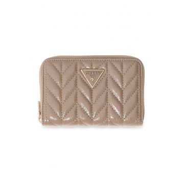 Portofel cu logo Cheryl - Maro deschis