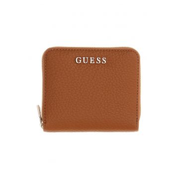 Portofel cu logo metalic Jessa - Maro scortisoara