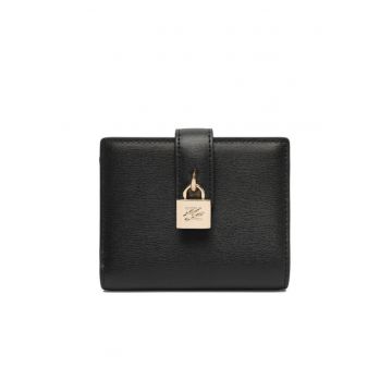 Portofel dama  Black/Gold - 992 B1W32047 - piele naturala