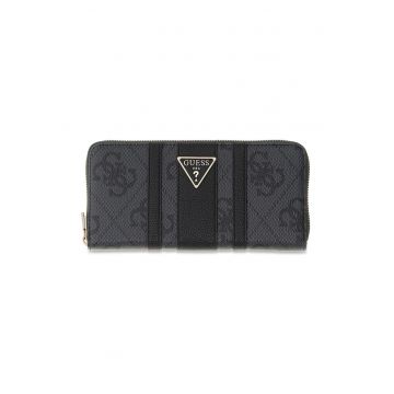 Portofel de piele ecologica Laurel - Gri carbune