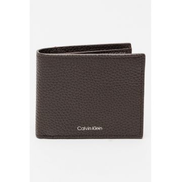 Portofel din piele - Maro inchis