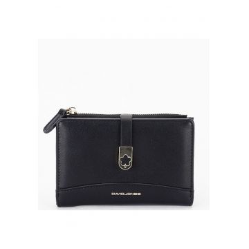 Portofel negru  Paris P140-003H 07 19216 - Negru