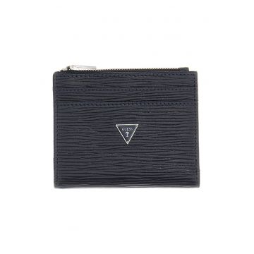 Portofel texturat Milano - Gri inchis