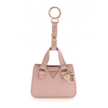 Breloc cu etui mic - Roz prafuit