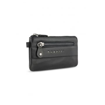 Port chei din piele naturala -  Elsa 49462001 - Negru