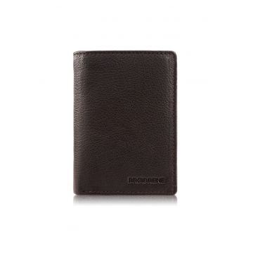 Portofel barbati piele - Brodrene - G-106 MN - rfid - pentru carduri - maro - Maro