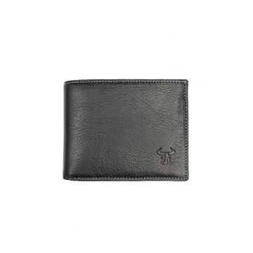 Portofel barbati Poket - Negru | Rosu
