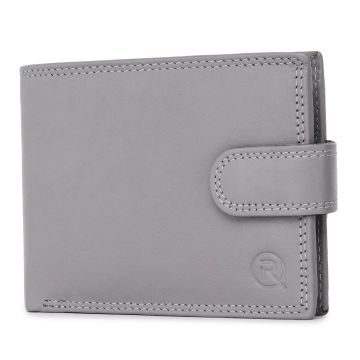 Portofel barbati Ronno, Iacov PT1480, piele naturala, Gri