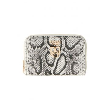 Portofel cu animal print Bianca - Alb/Negru