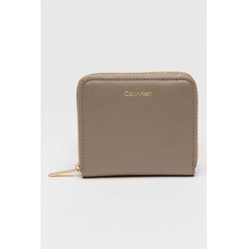 Portofel cu fermoar - Maro taupe