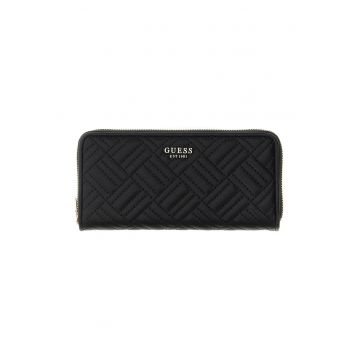 Portofel cu fermoar Sally - Negru