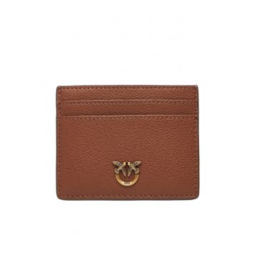 Portofel dama  Brown L17Q - piele naturala - 4x10cm