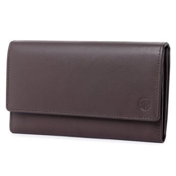 Portofel dama Marquise, Bailey PT1495, piele naturala, Maro