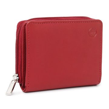 Portofel dama Marquise, Katharine PT1461, piele naturala, Rosu